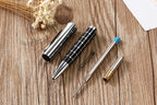 Metal rotating ballpoint pen