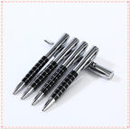 Metal rotating ballpoint pen