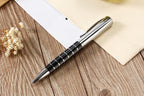 Metal rotating ballpoint pen
