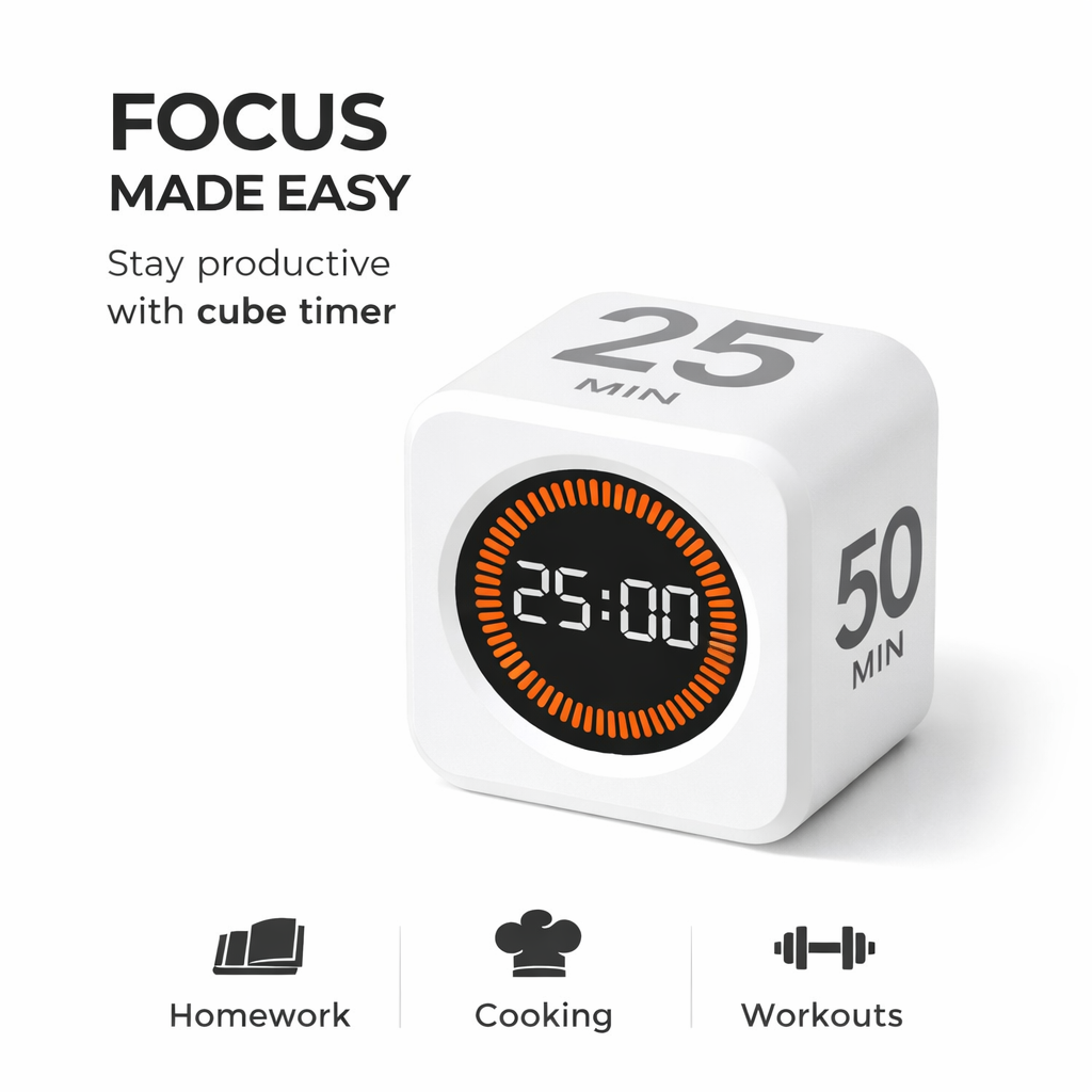 Avery Focus Cube™ - Flip & Focus Timer